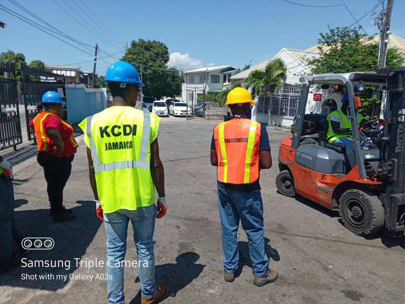 KCDI Jamaica 6 Week Forklift training program Kevoy Community Development Institute Jamaica
